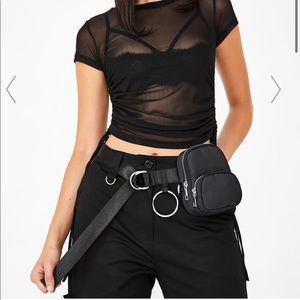 NWT Dolls Kill All The Hype Belt Bag
